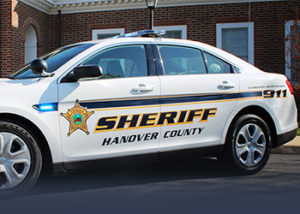 Police Car from Hanover County Sheriff in Virginia